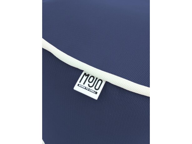 Outdoor Pouf MOJO POUF-POUF Marine blue / White