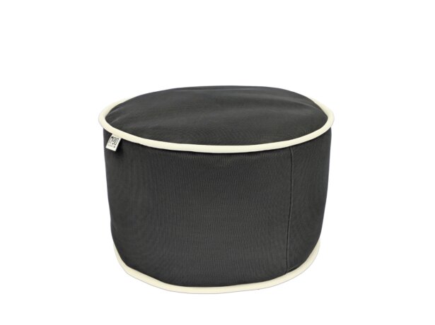 Outdoor Pouf MOJO POUF-POUF Anthracite / White