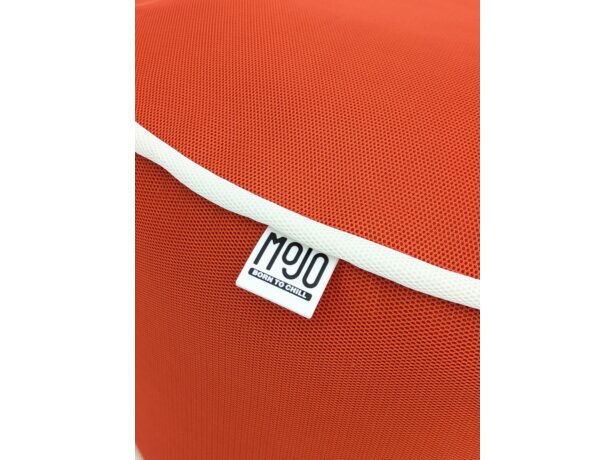 Outdoor Pouf MOJO POUF-POUF Orange / White