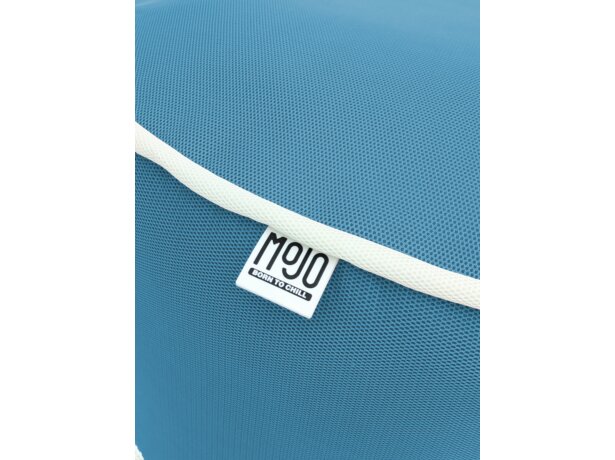 Outdoor Pouf MOJO POUF-POUF Turquoise / White