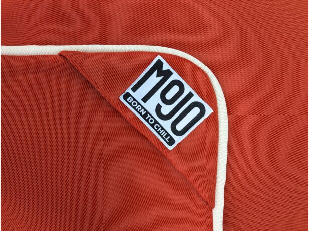 Outdoor Floating Beanbag MOJO WATER POUF Orange / White